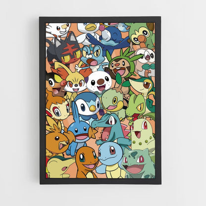 Poster Pokemon Starter