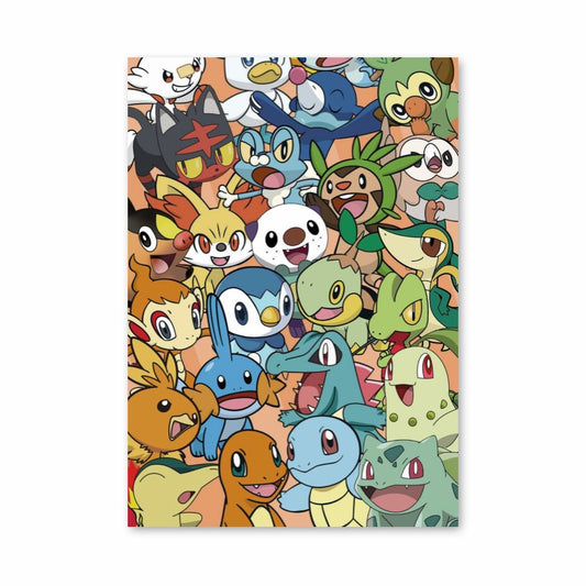 Poster Pokemon Starter