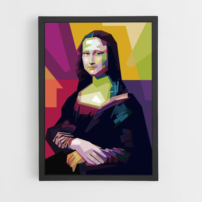 Poster Monna Lisa Pop Art