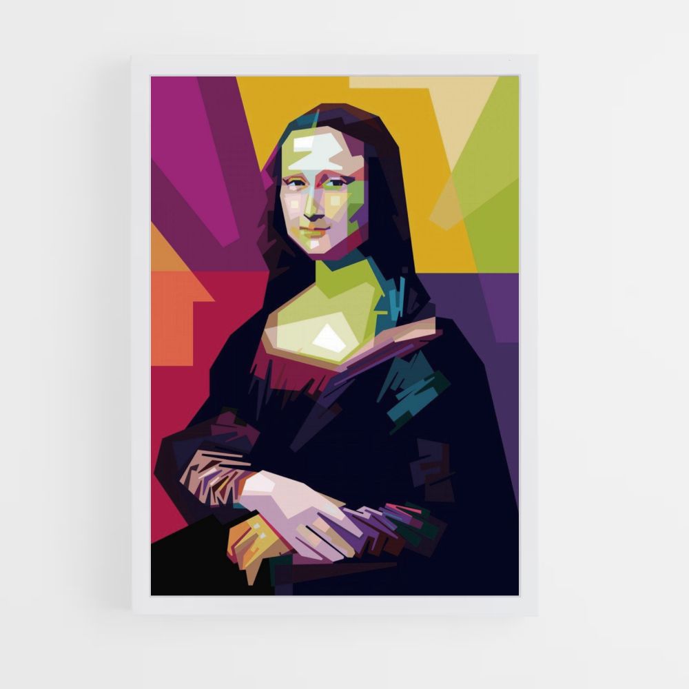 Poster Monna Lisa Pop Art