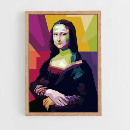 Poster Monna Lisa Pop Art