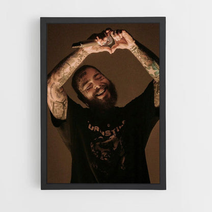 Poster del cuore di Post Malone