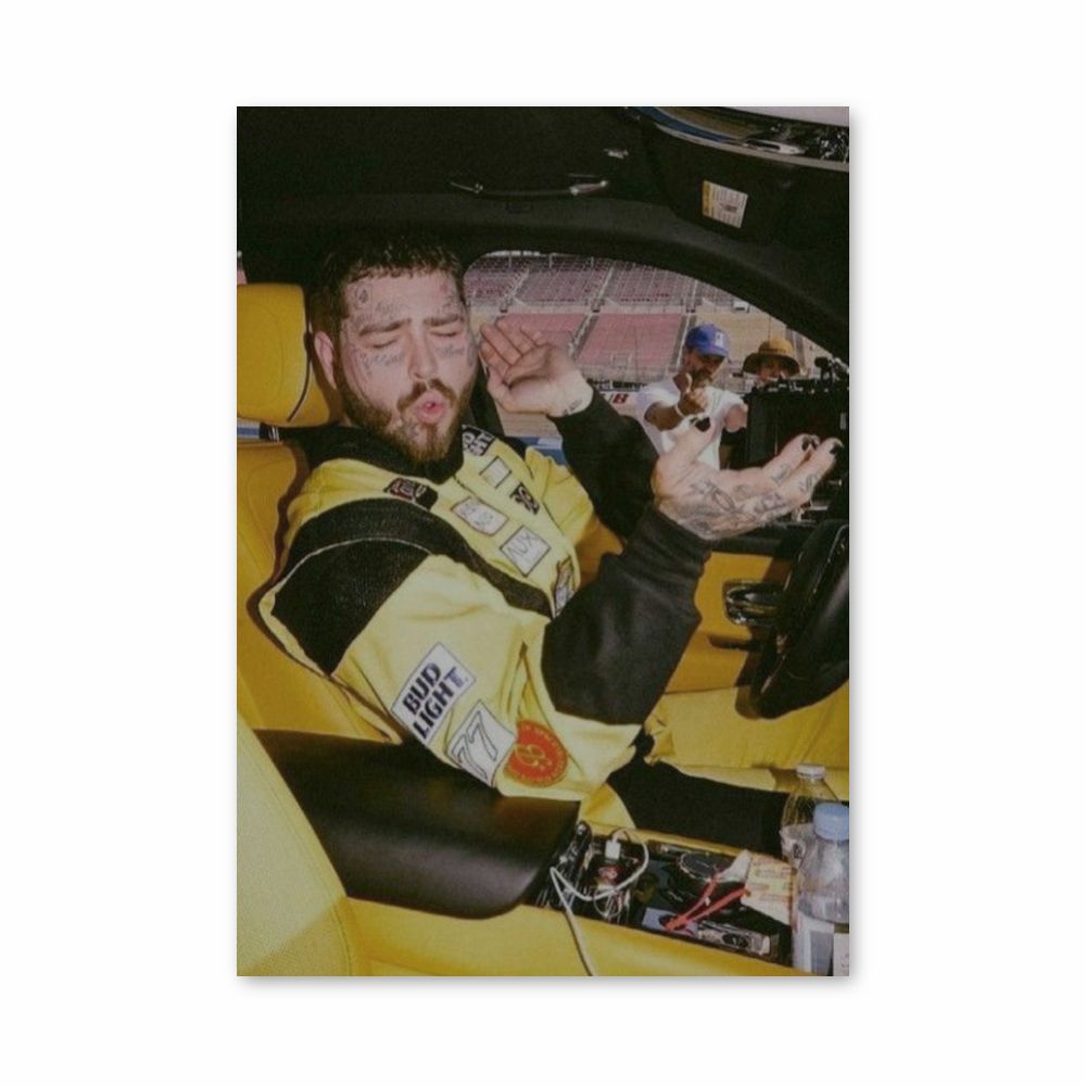 Poster dell'auto di Post Malone