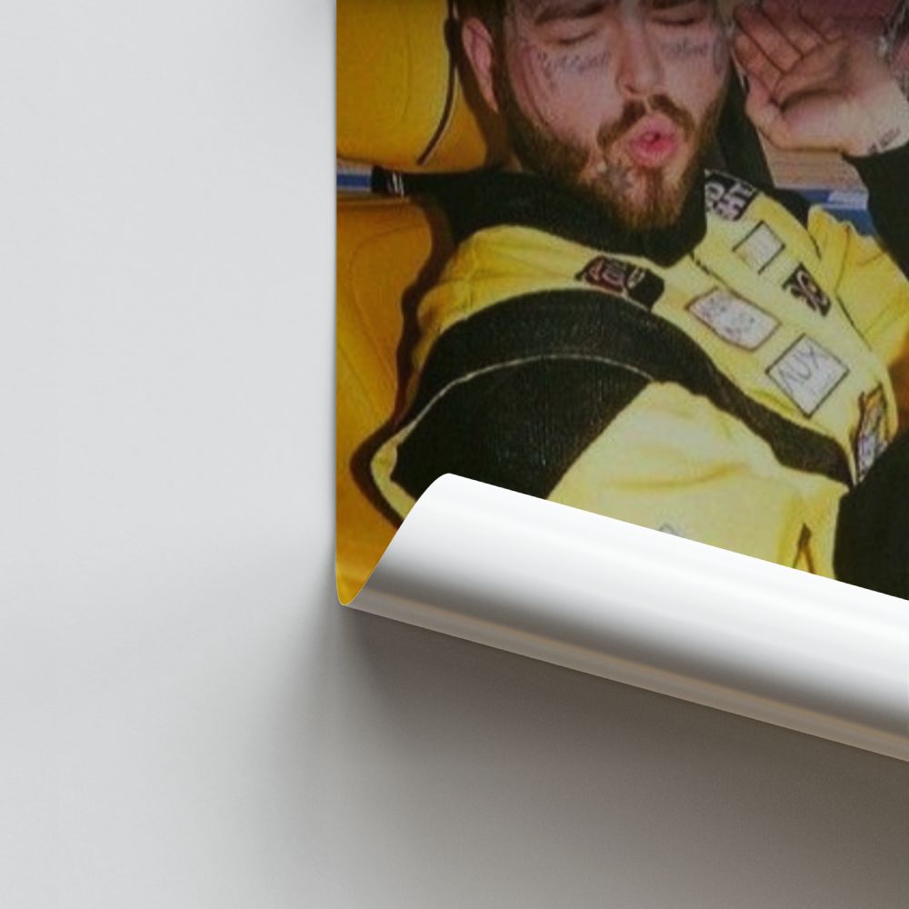 Poster dell'auto di Post Malone