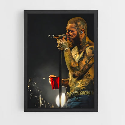 post-malone-23 cadre Noir