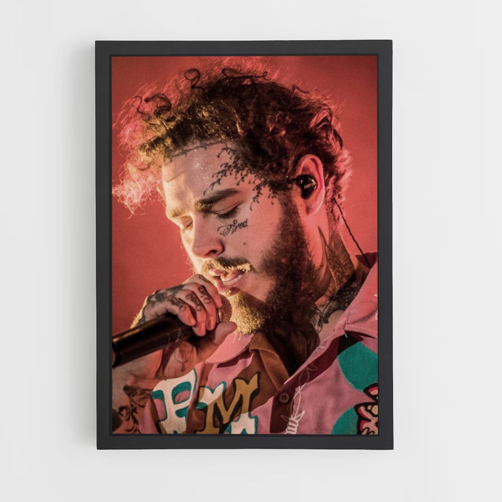 Locandina del concerto Post Malone