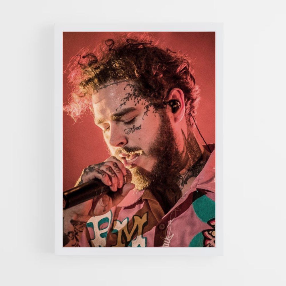 Locandina del concerto Post Malone