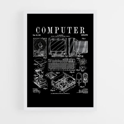 programmer-7 cadre Blanc