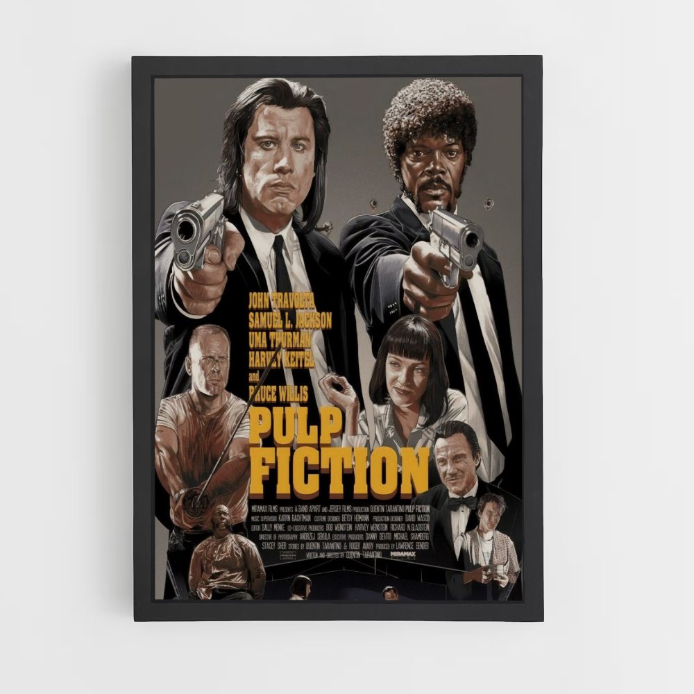 Locandina dell'uscita di Pulp Fiction