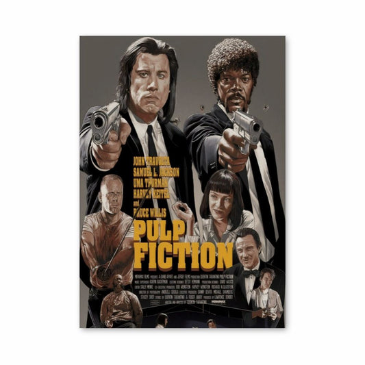 Locandina dell'uscita di Pulp Fiction