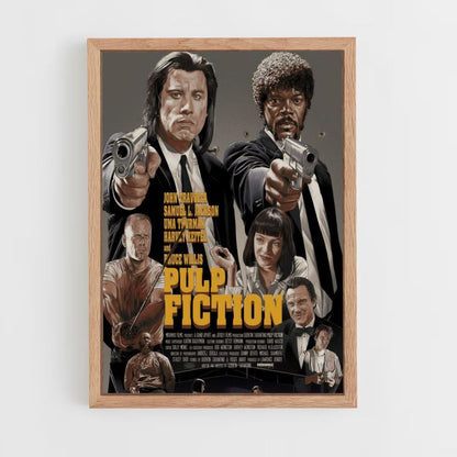 Locandina dell'uscita di Pulp Fiction