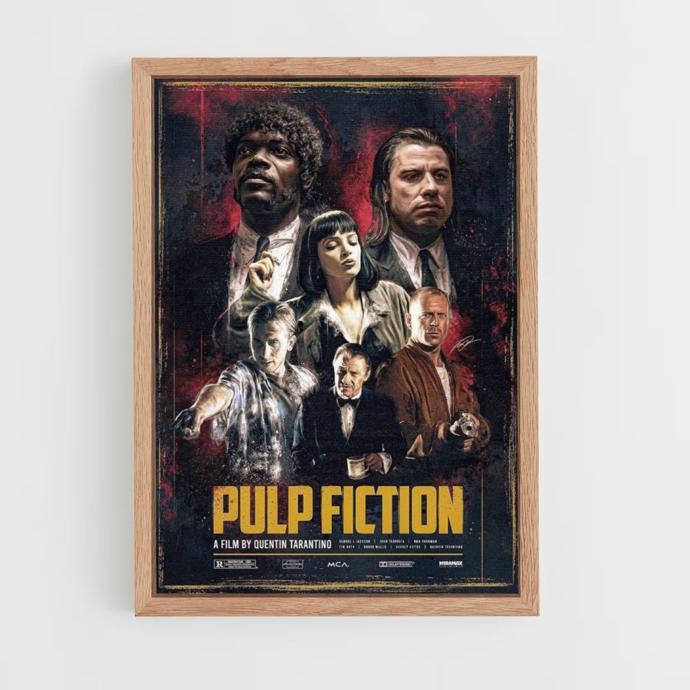 Poster Cinema Pulp Fiction