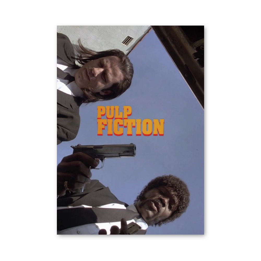 Poster della polizia di Pulp Fiction