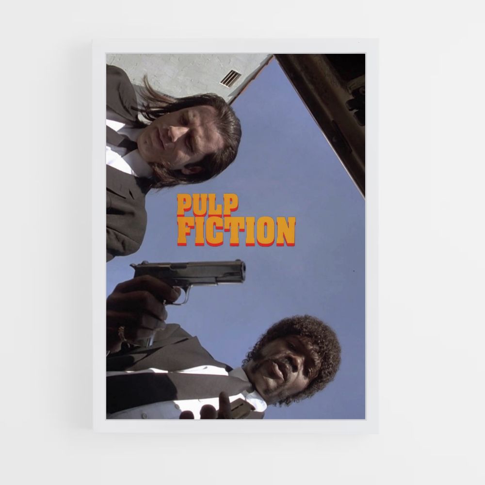 Poster della polizia di Pulp Fiction