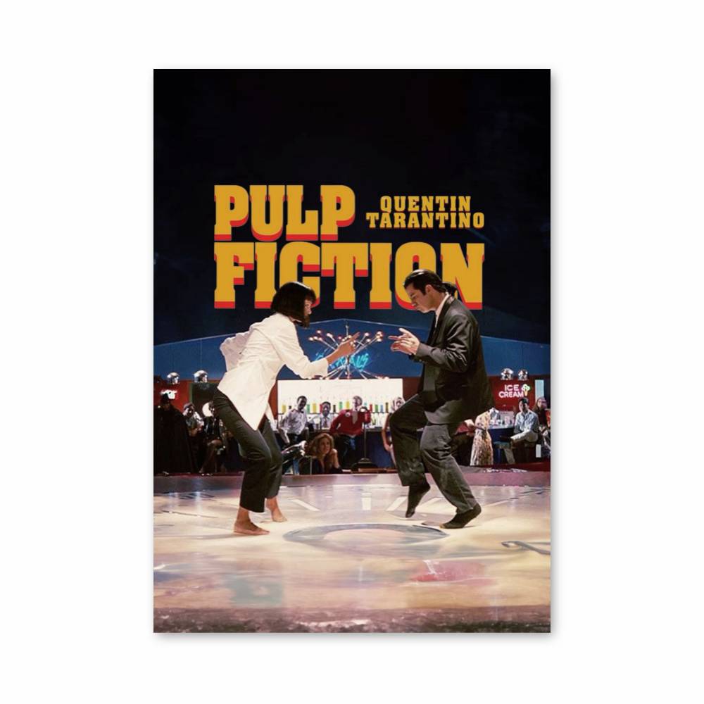 Poster Pulp Fiction Danse