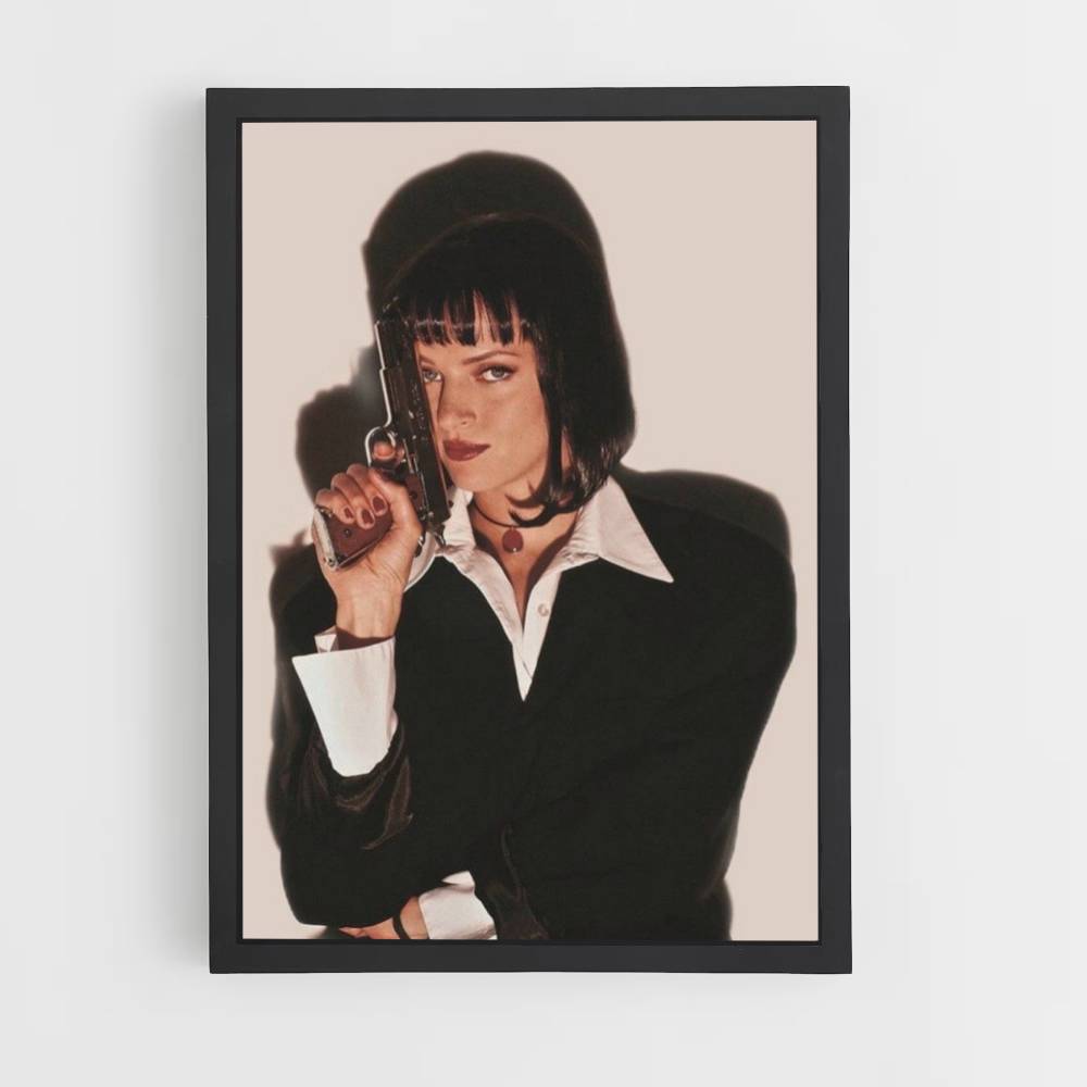 Poster della pistola di Pulp Fiction