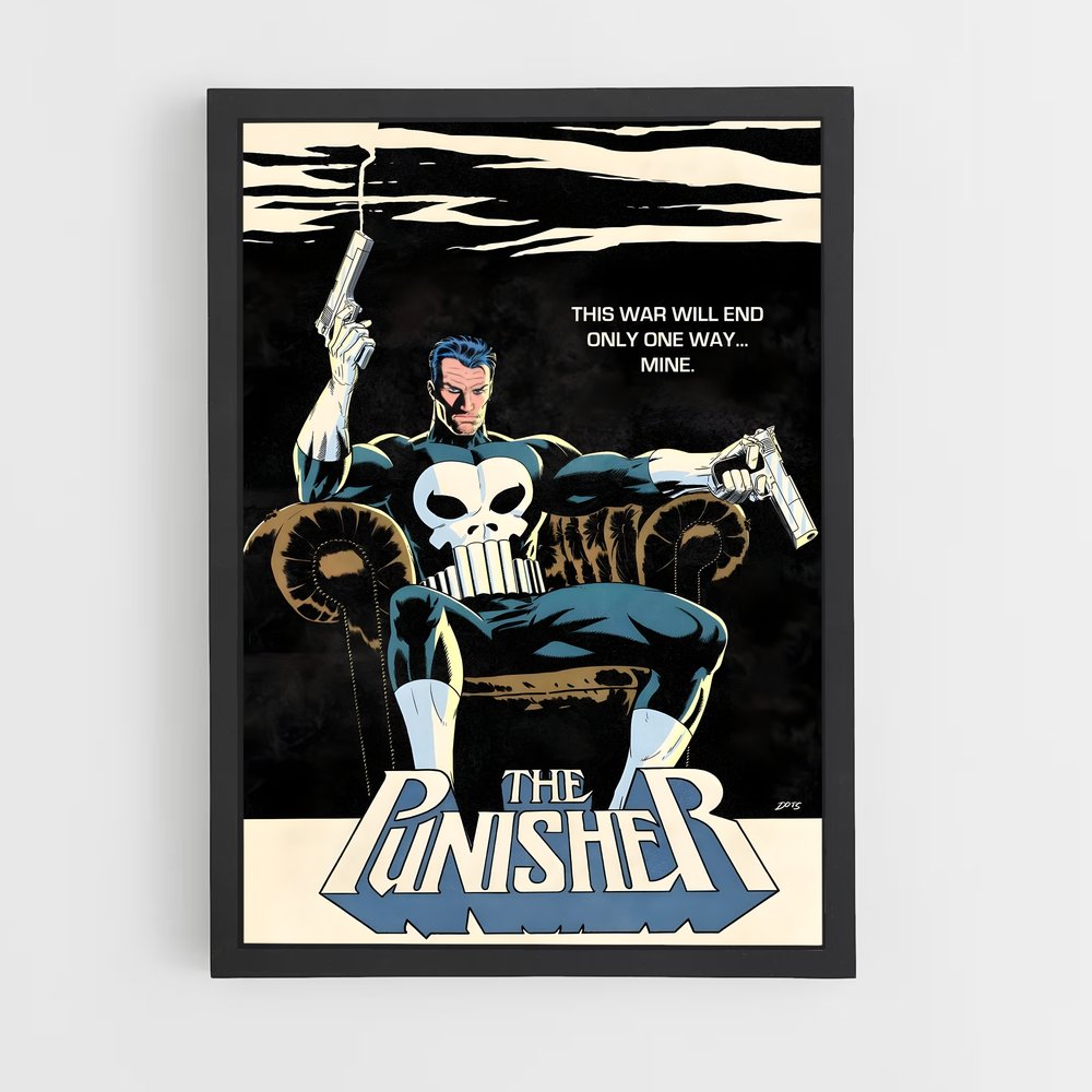 punisher-10 cadre Noir