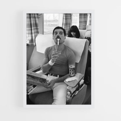 Poster Freddy Mercury Divertente