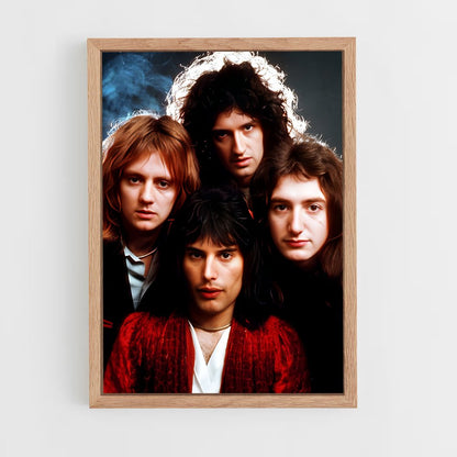 queen-7 cadre Bois clair