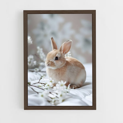rabbit-1 cadre Bois foncé