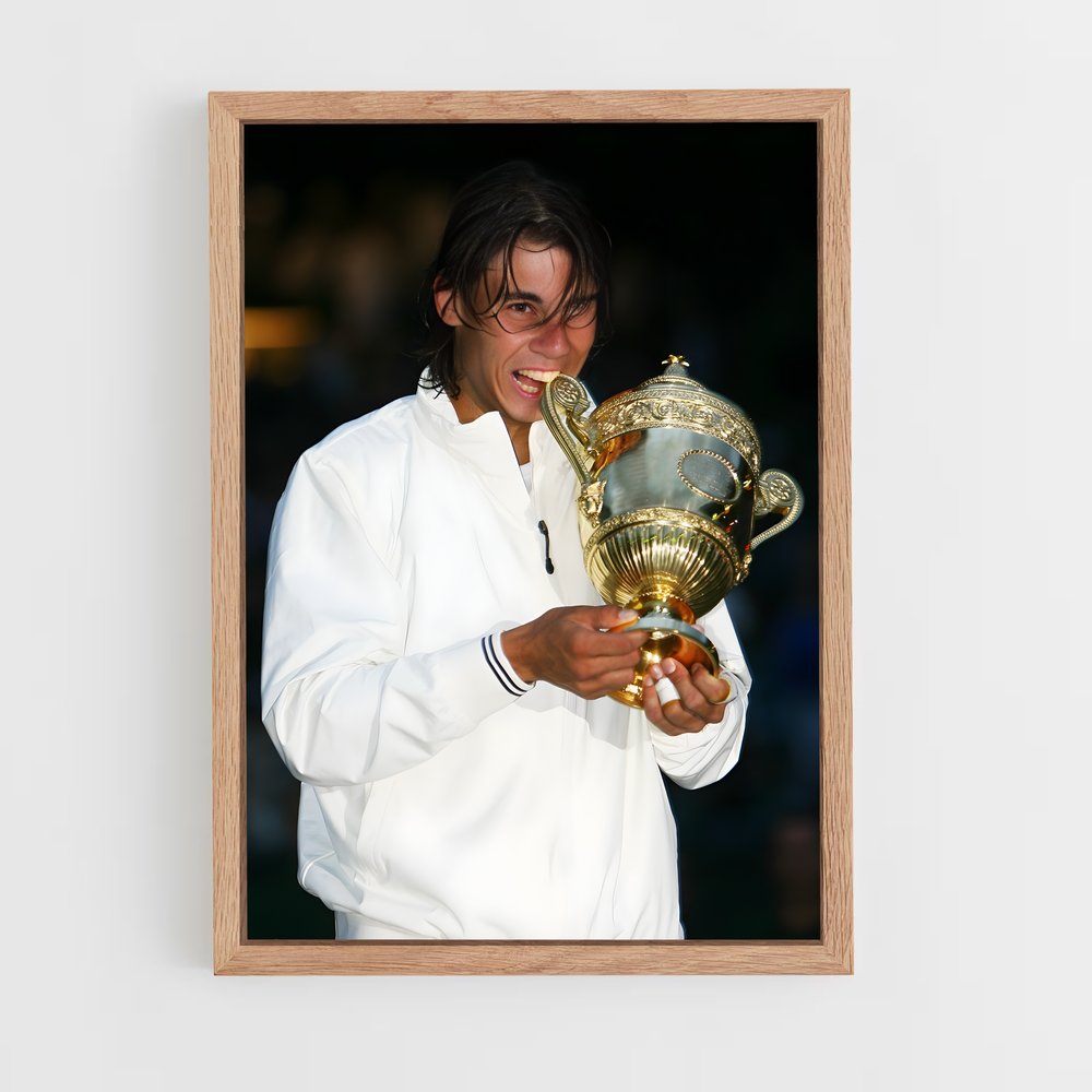 raphael-nadal-1 cadre Bois clair