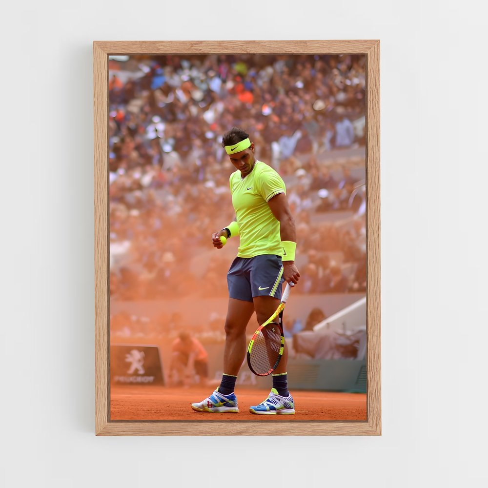 raphael-nadal-3 cadre Bois clair