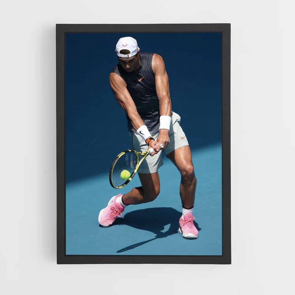 Poster Rafael Nadal Blu