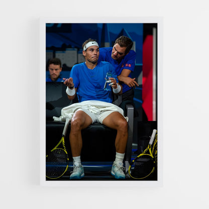 raphael-nadal-8 cadre Blanc