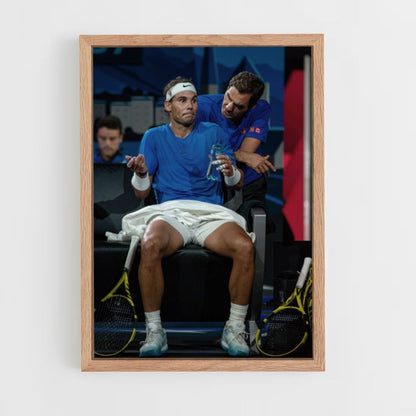 Poster della racchetta di Nadal