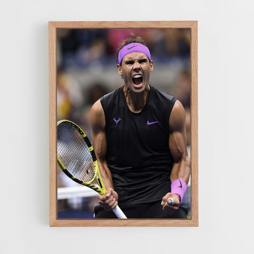 Poster Rafael Nadal Muscolo