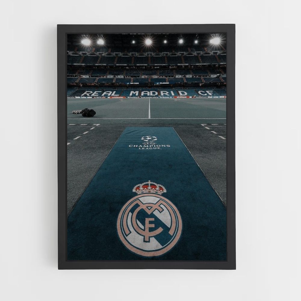 Poster Madrid Champions League