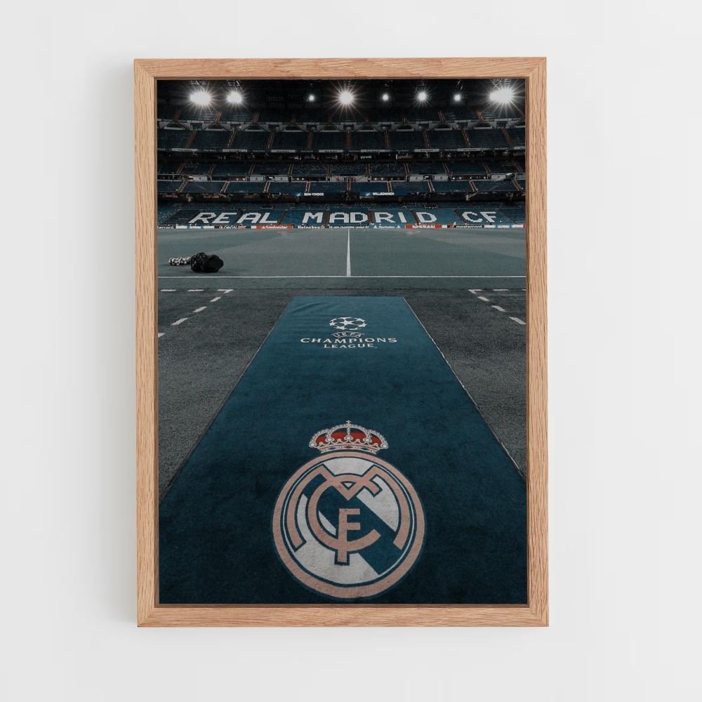 Poster Madrid Champions League