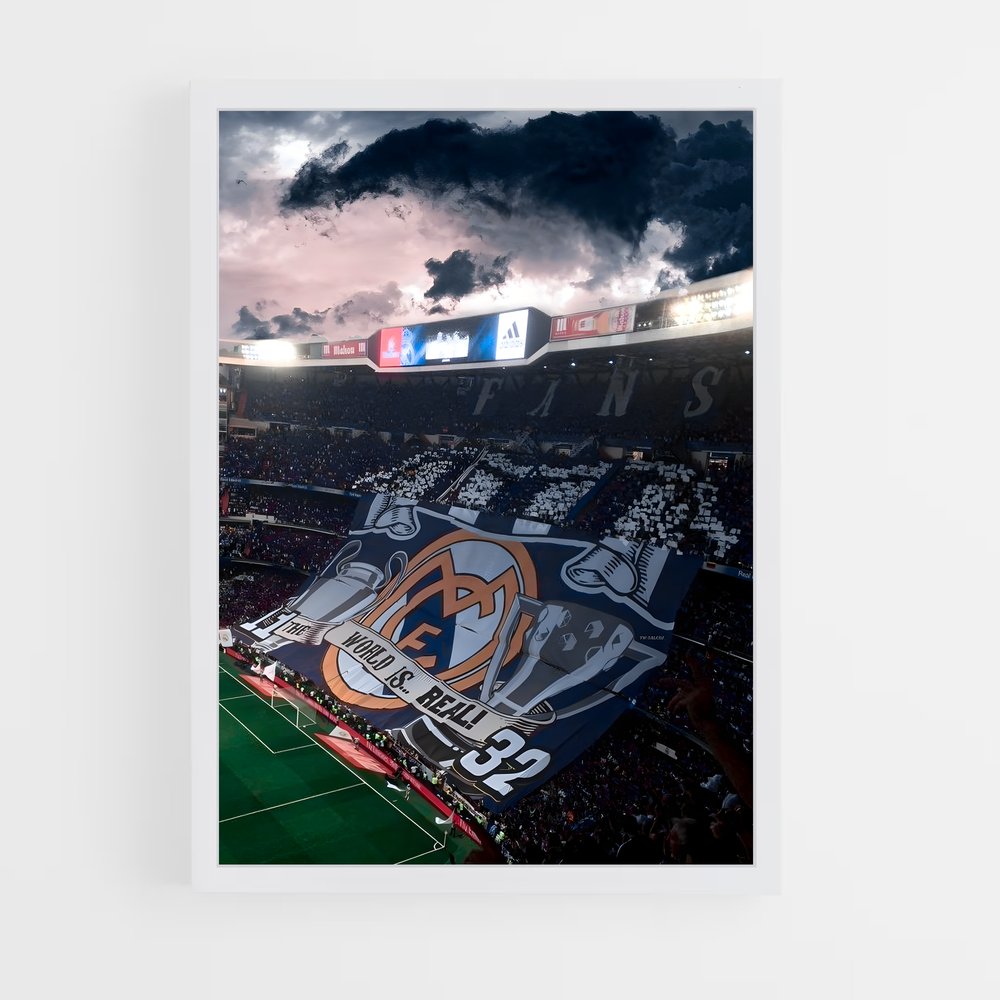 real-madrid-7 cadre Blanc