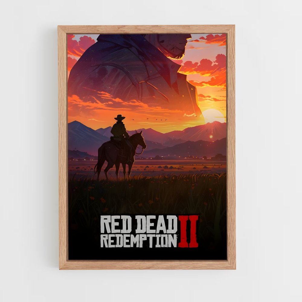 red-dead-redemption-13 cadre Bois clair