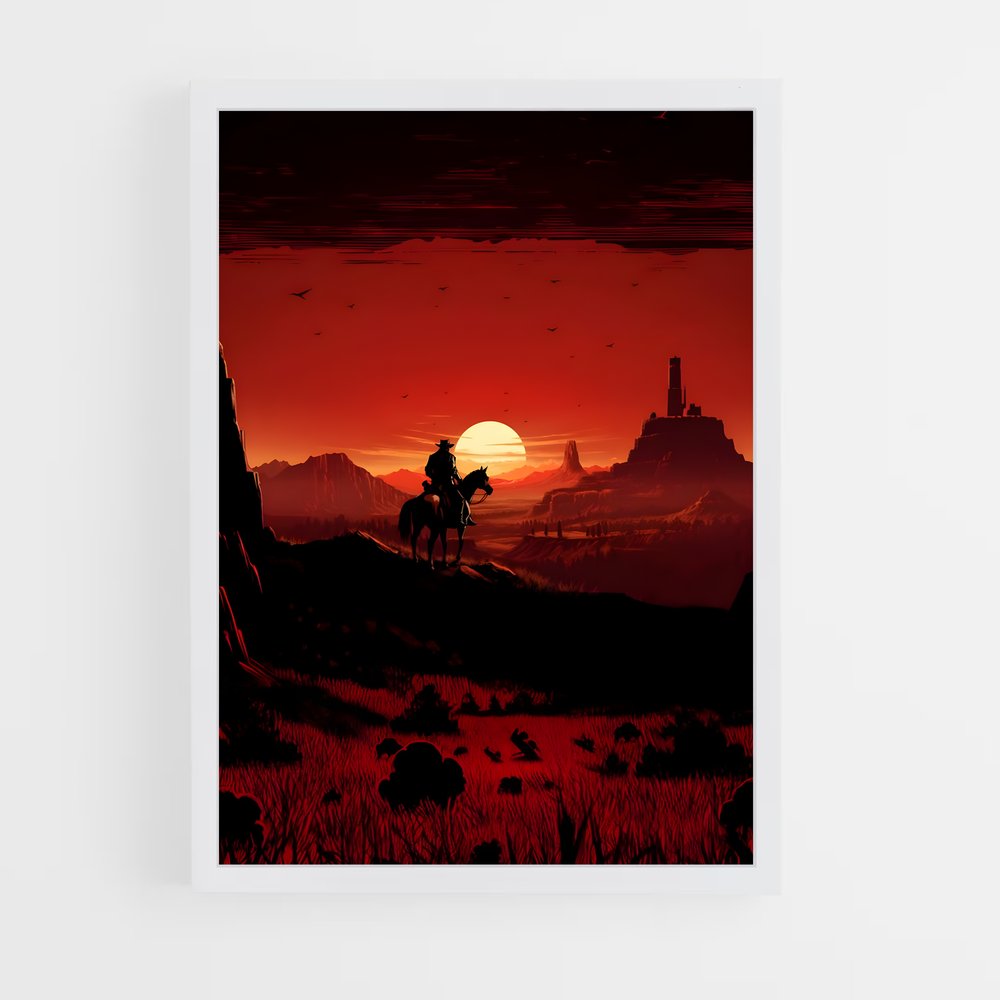 red-dead-redemption-17 cadre Blanc