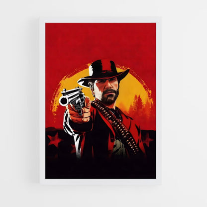 red-dead-redemption-4 cadre Blanc