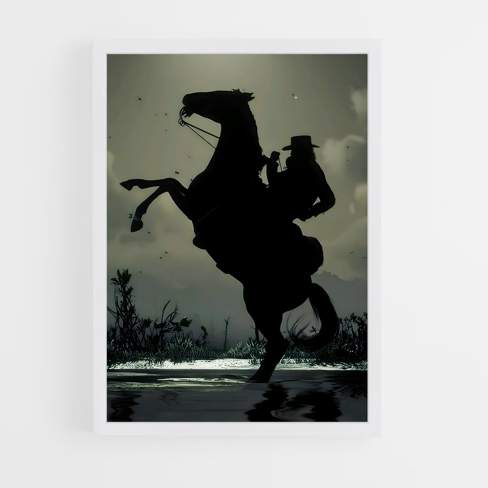 red-dead-redemption-9 cadre Blanc