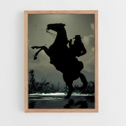 red-dead-redemption-9 cadre Bois clair