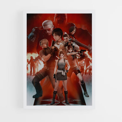 resident-evil-16 cadre Blanc