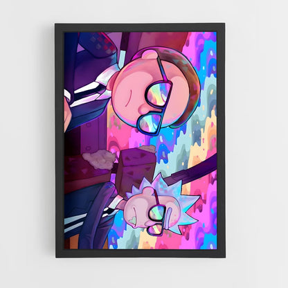rick-and-morty-12 cadre Noir