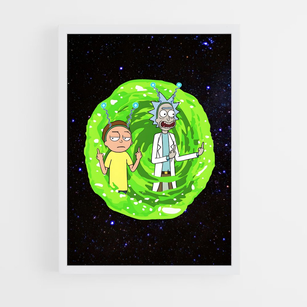 rick-and-morty-5 cadre Blanc