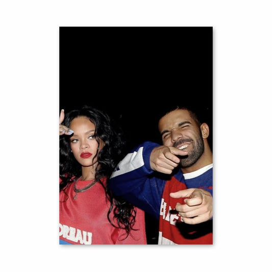 Locandina Rihanna Drake