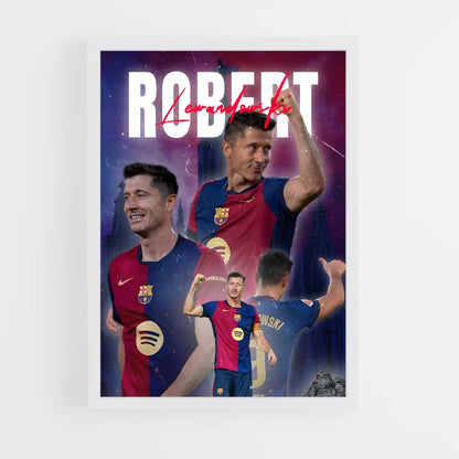 robert-lewandowski-6 cadre Blanc