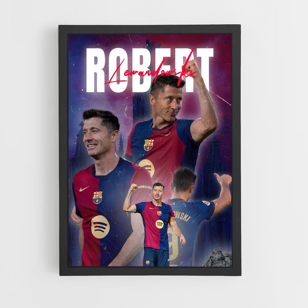 robert-lewandowski-6 cadre Noir