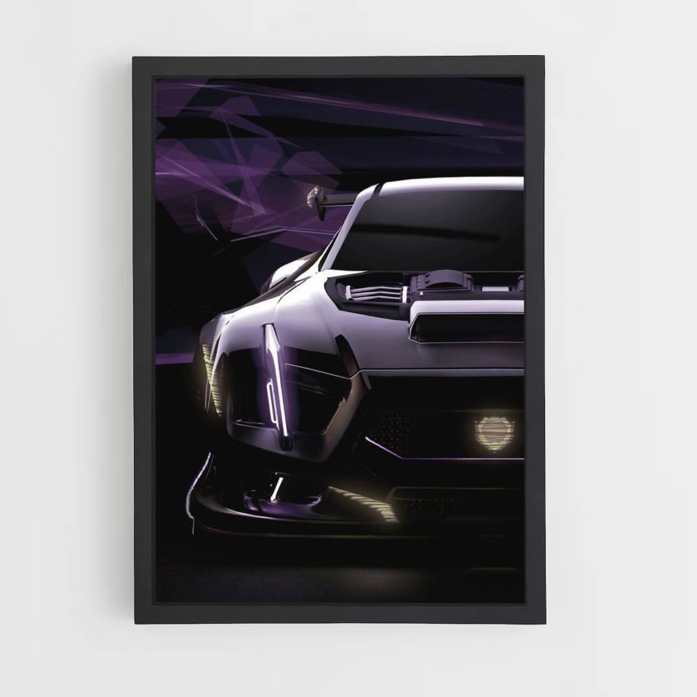 Poster di auto di lusso della Rocket League