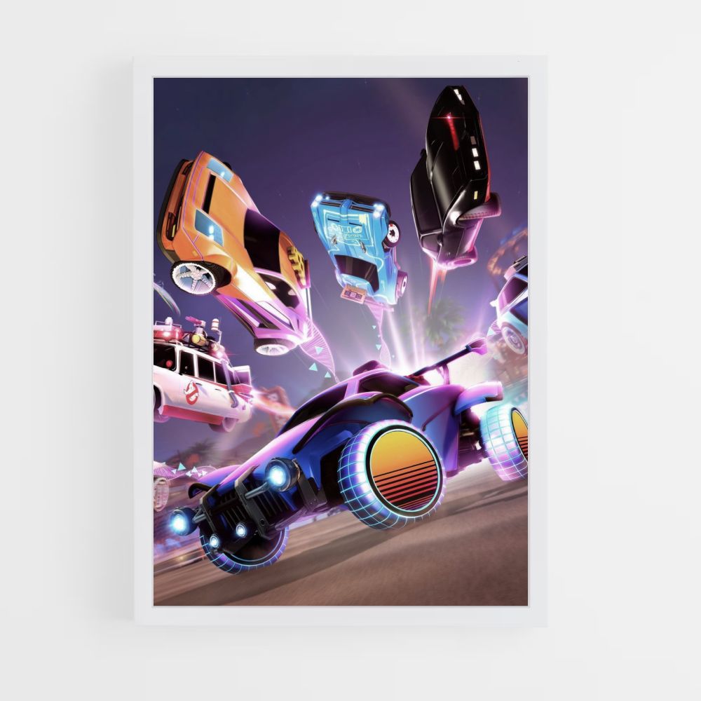 Poster di progettazione della Rocket League