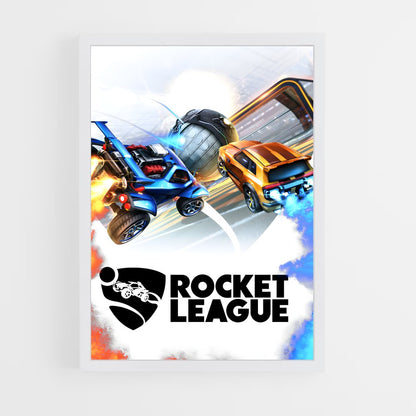 rocket-league-5 cadre Blanc