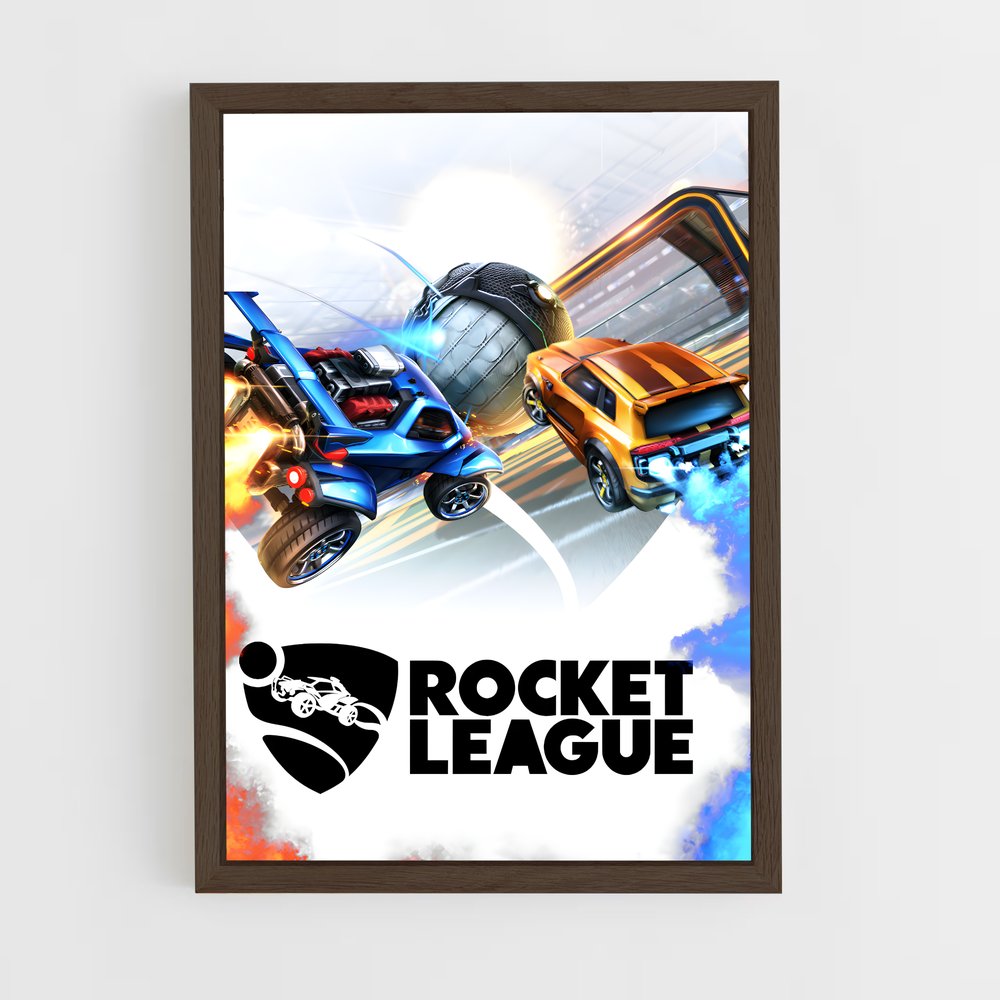 rocket-league-5 cadre Bois foncé