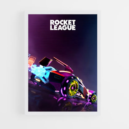 rocket-league-6 cadre Blanc