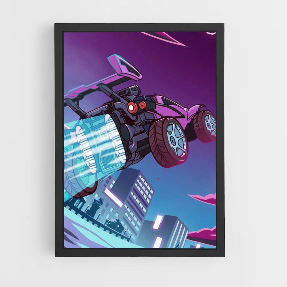 Poster Rocket League viola